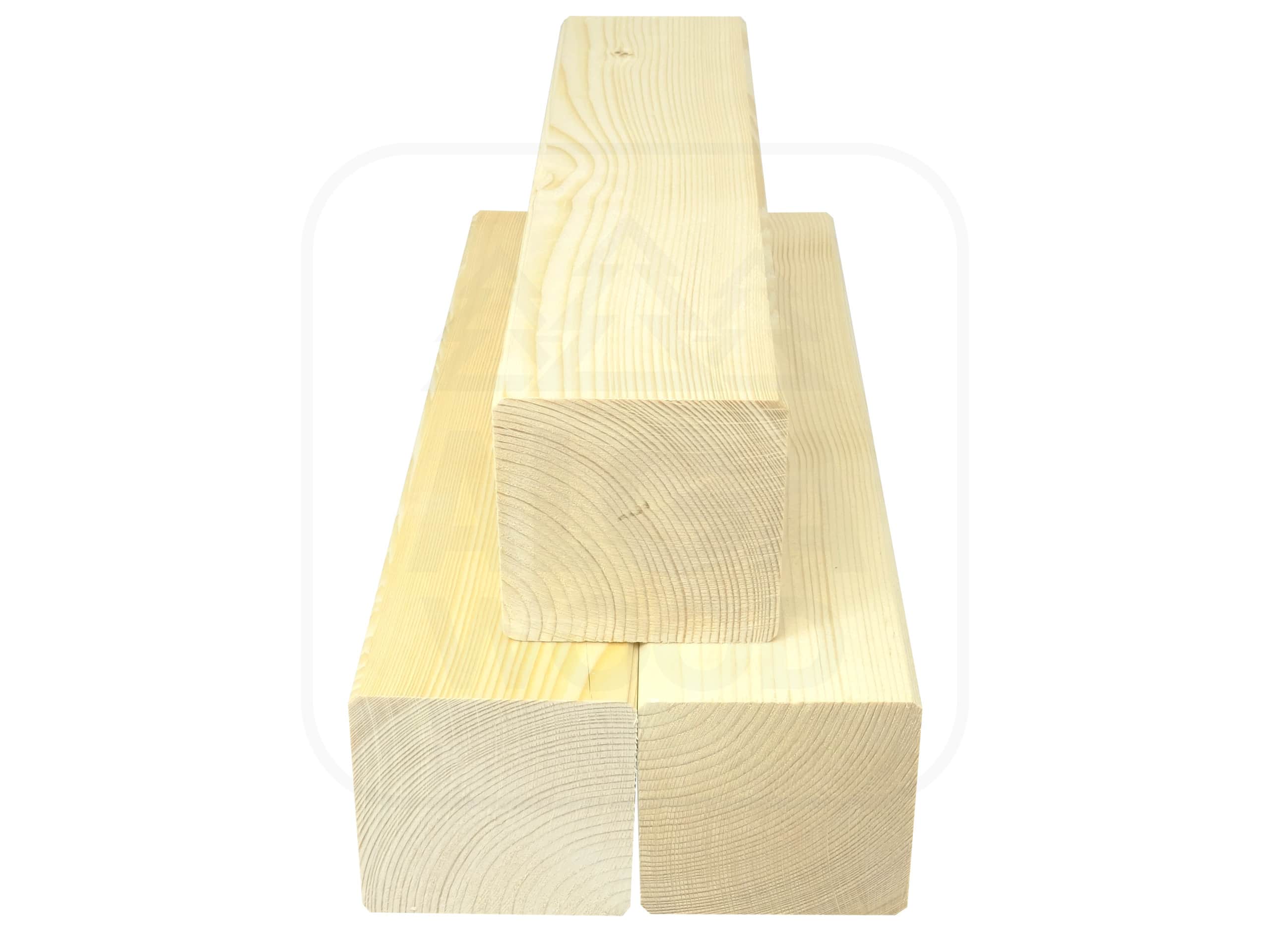 Epicéa scandinave 90×90, équarri raboté, classe AB – AlgaWood