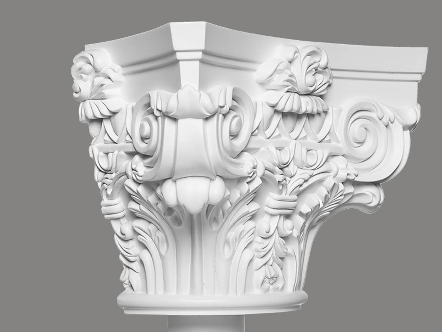 Capuchon de demi-colonne C1002-2H