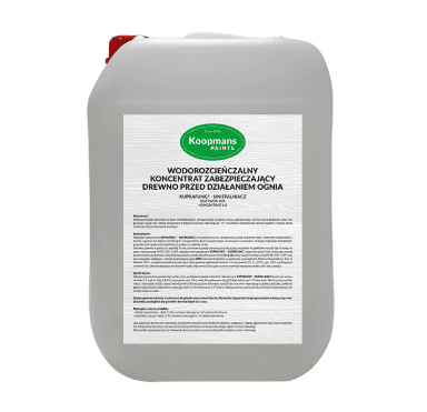 Koopmans KUPRAFUNG-Flame Retardant Solution 50% 6kg – Imprégnation qui protège le bois contre le feu