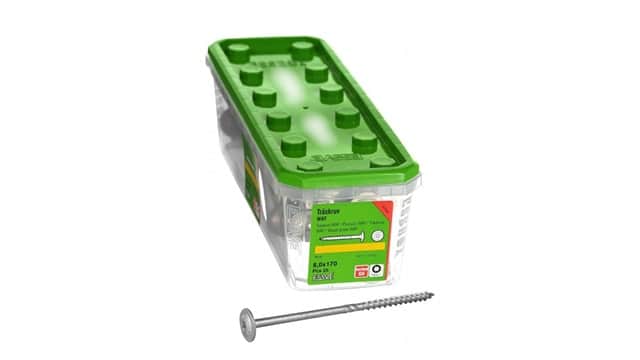 Vis à disque argentées 8,0×160 ESSVE WAF Corsseal (50 pcs.)