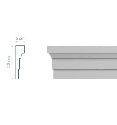 Corniche intermédiaire GP1 : traditionnelle