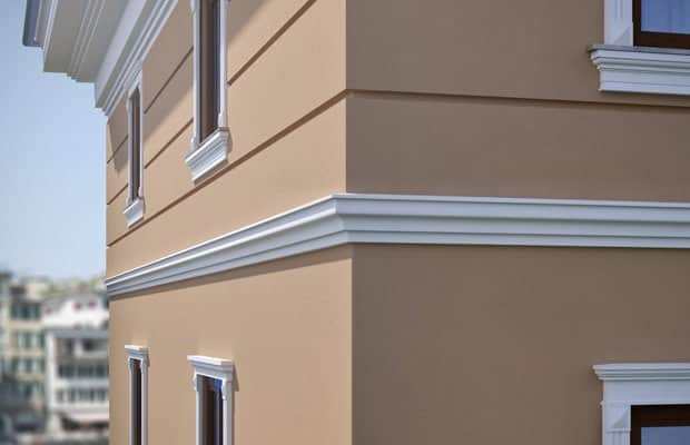 Corniche intermédiaire GP12 élégante avec profil sculpté