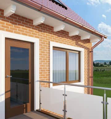 Corbeau Décoratif De Façade KR2 : Design Plat et Minimaliste