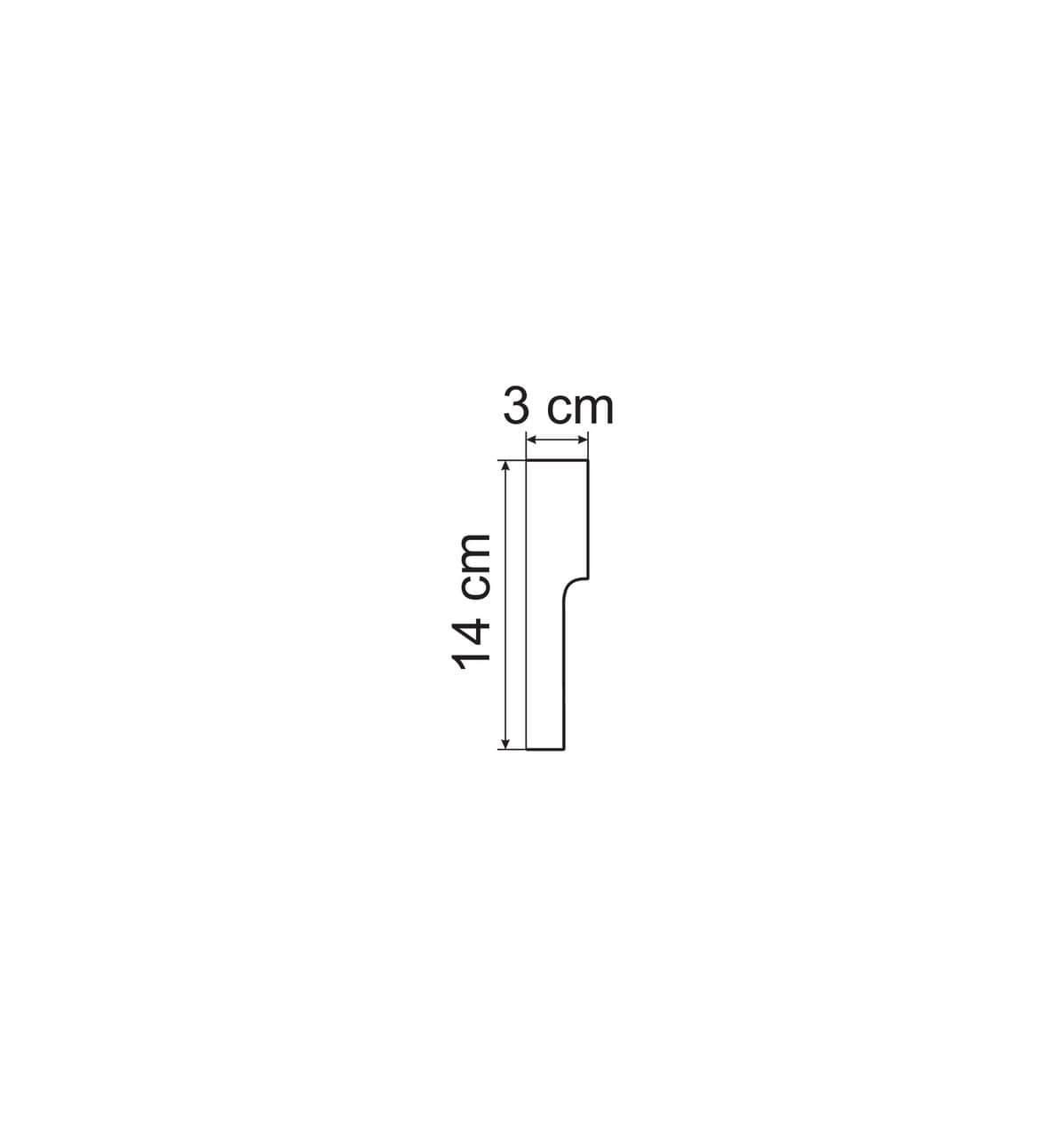 Moulure de Fenêtre L2 : Design Simple et Élégant