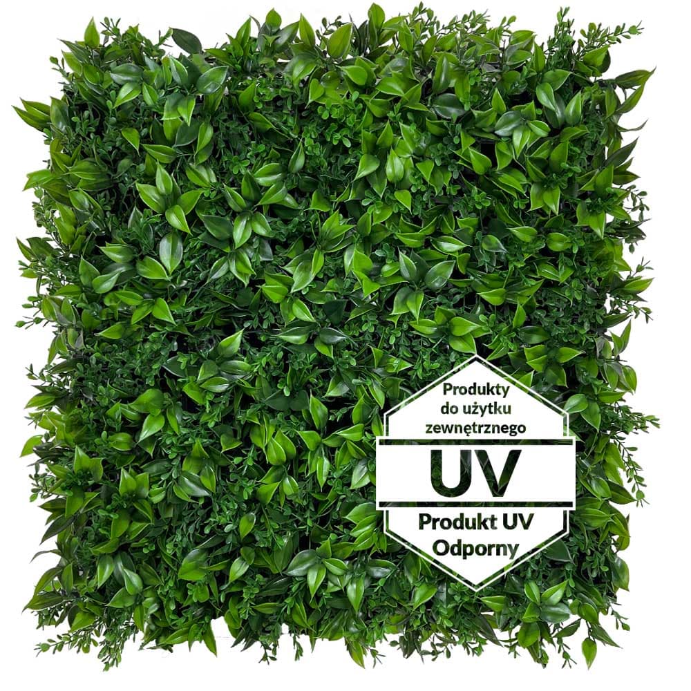 Tapis UV Épine-vinette verte artificielle 50x50cm – Green Designers