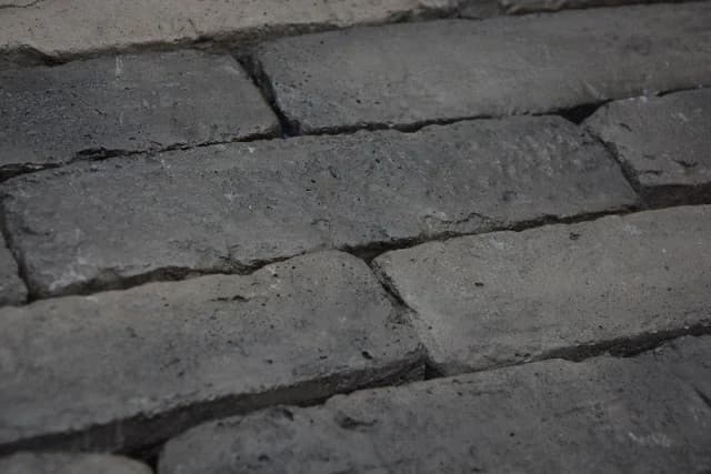 Terrassenziegel aus Zement Graphite – L: 6,5 cm x H: 27 cm x St: 3,5 cm
