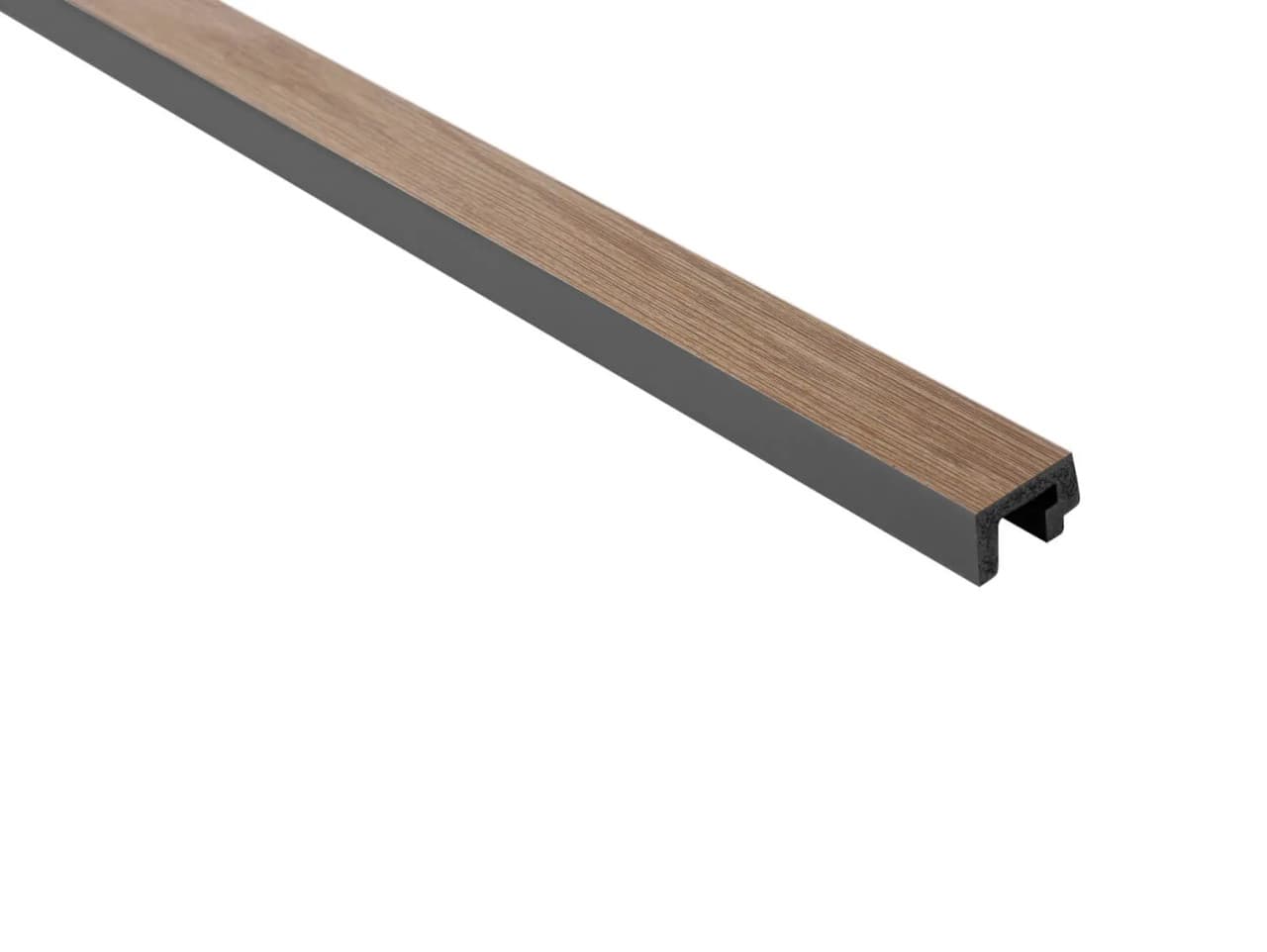 Linkes Laminat-Finish in grauer Eiche – D1LM121