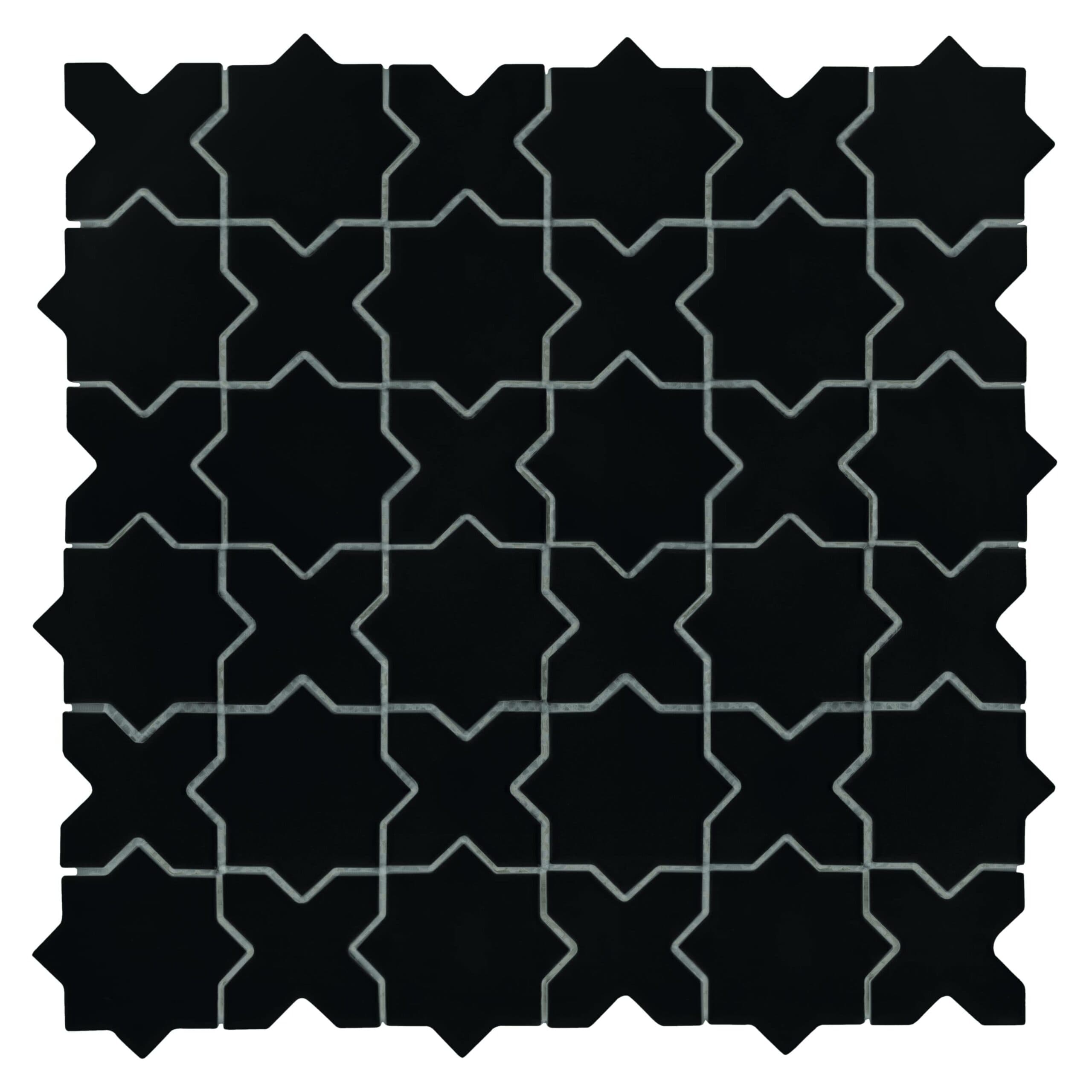 Mosaïque Star&Cross Black matt