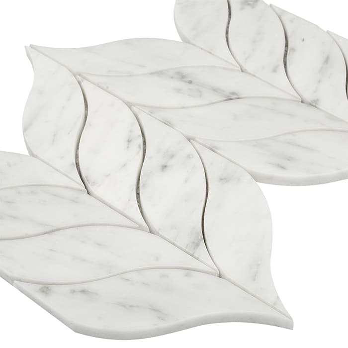 Mosaïque Carrara White Calamus
