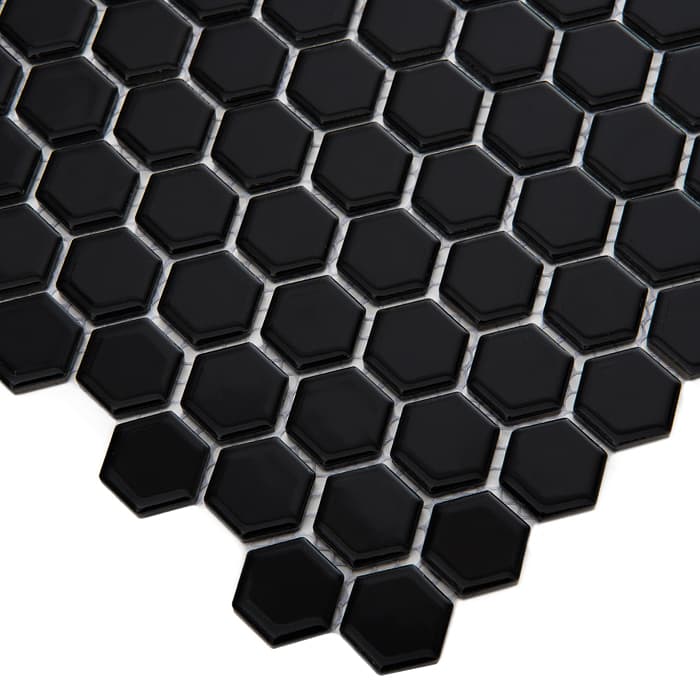 Mosaïque Mini Hexagon Black