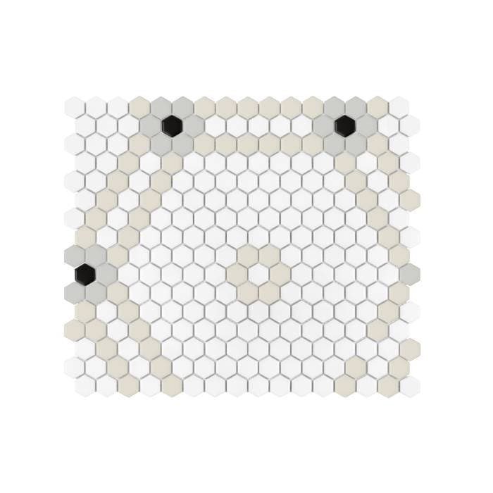 Mosaïque Mini Hexagon Doublehex matt