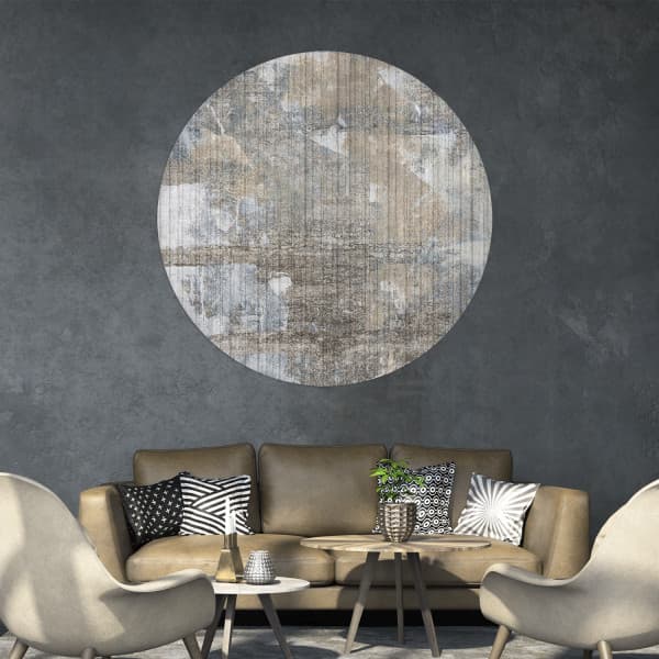 Papier peint cercle Stone Pulse – Rauv