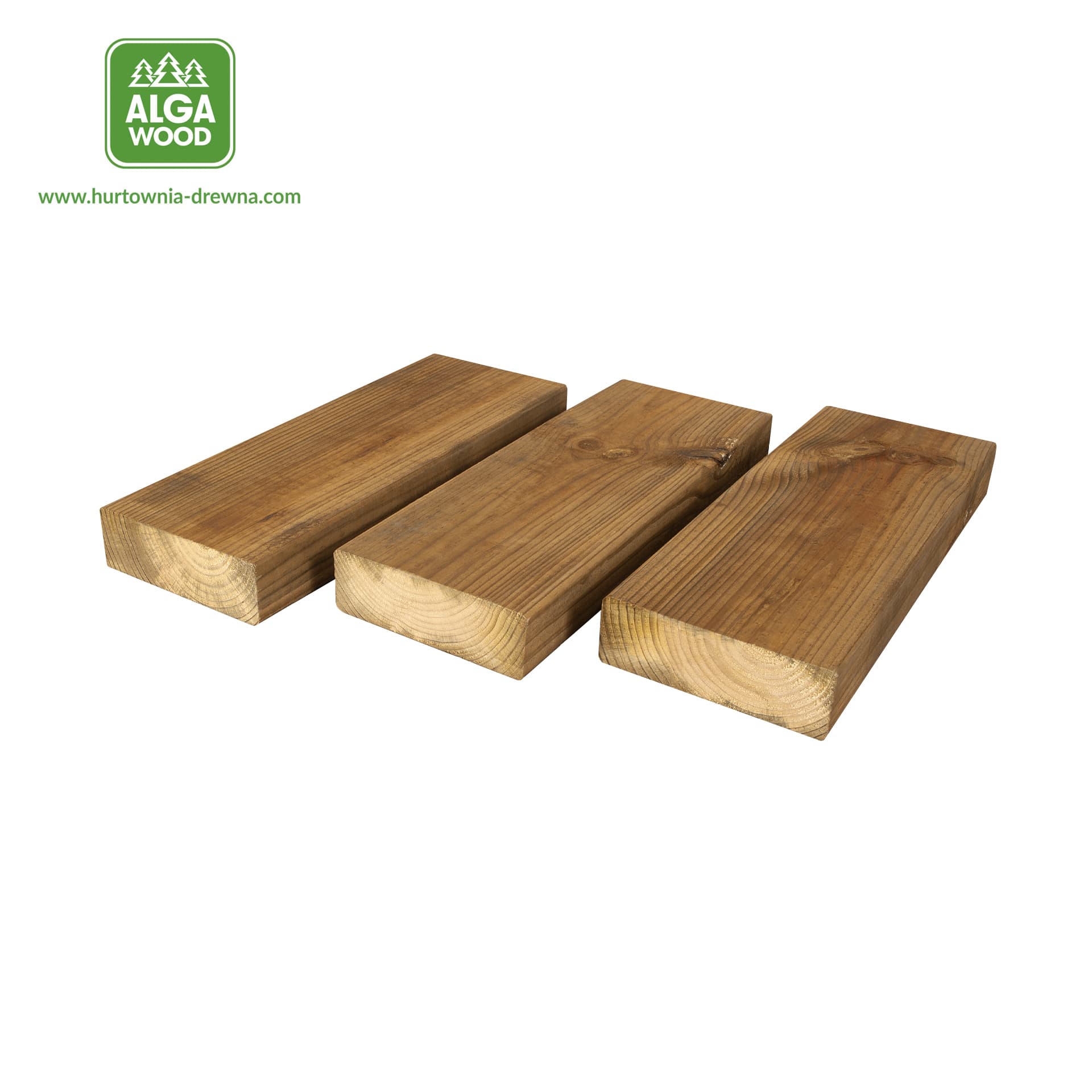 45×195 druckimprägniertes Kiefernholz NTR-Bauholz C24