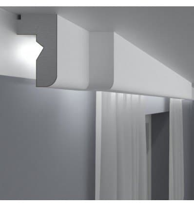 Moulure de rideau 200 × 11 × 6 cm