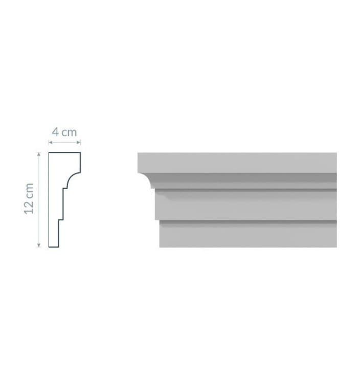 Moulure de fenêtre : effet architectural