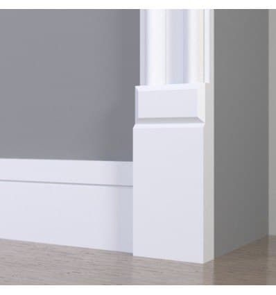 Socle pour chambranle classique pour encadrement de porte