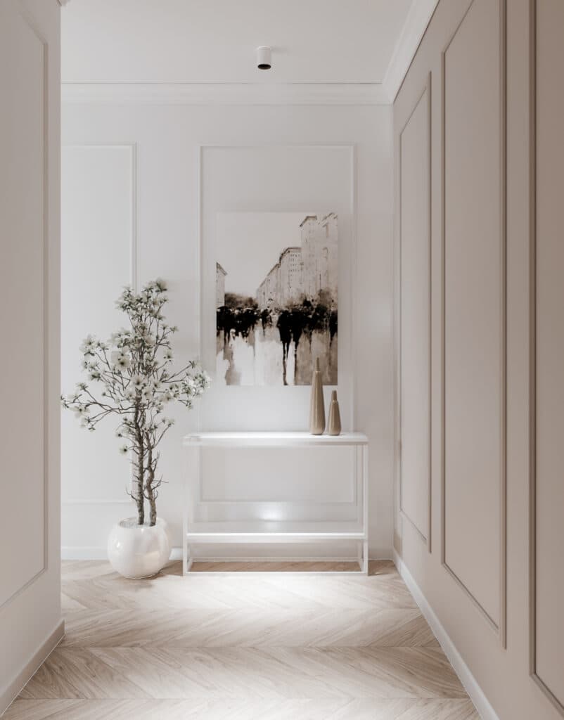 White skirting boards - between classic and modern