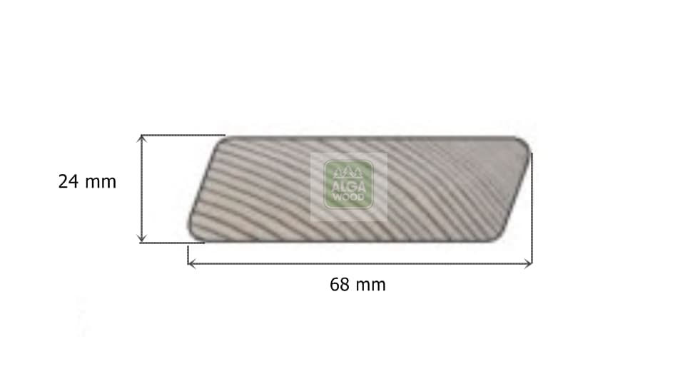Epicéa scandinave 24×68 ROMB classe AB – AlgaWood