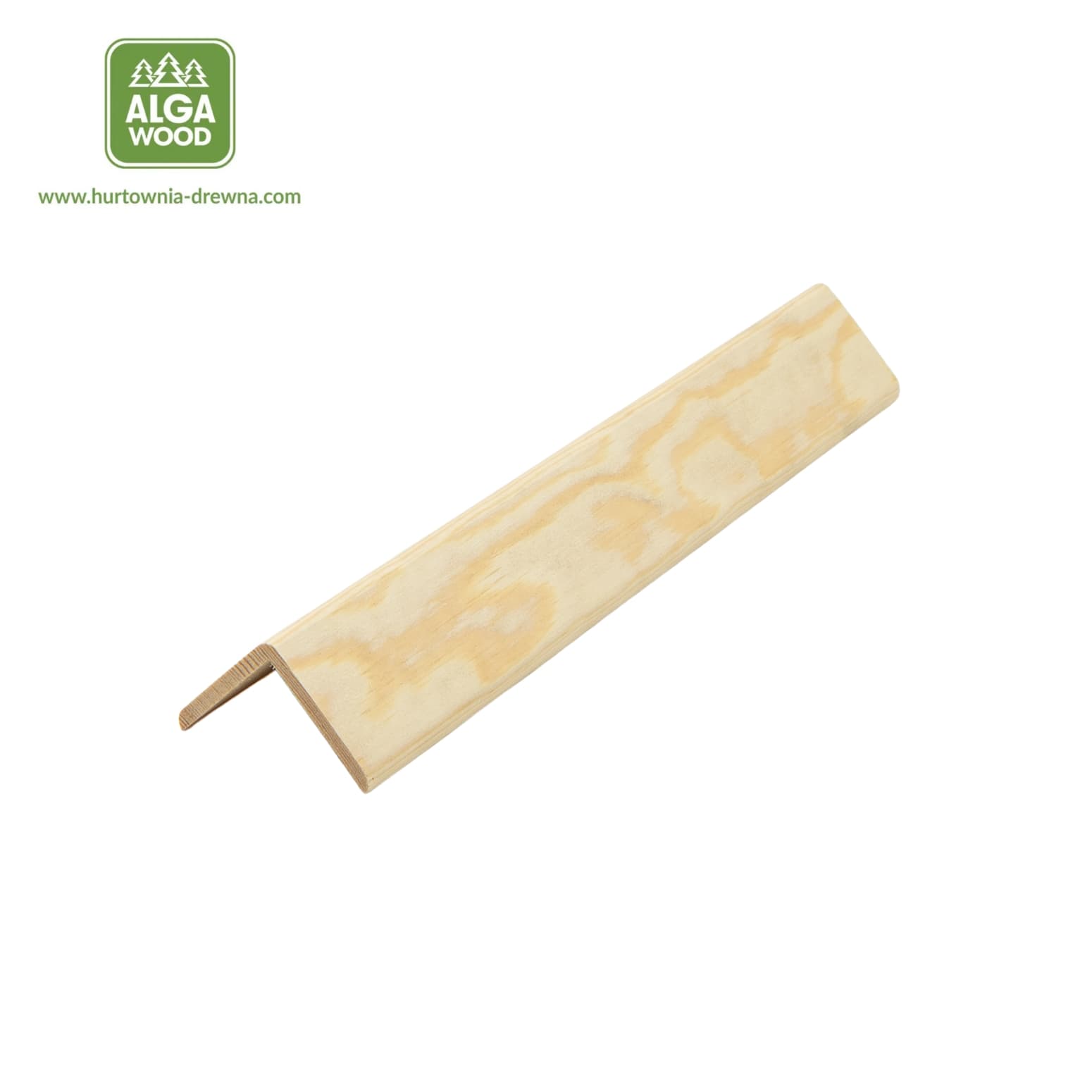 Carré en bois de pin 60×60 – AlgaWood