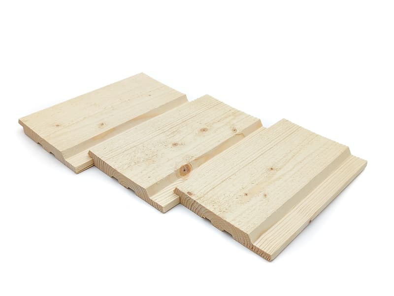 Planche brute en épicéa scandinave 18×121 UYVk classe AB – AlgaWood