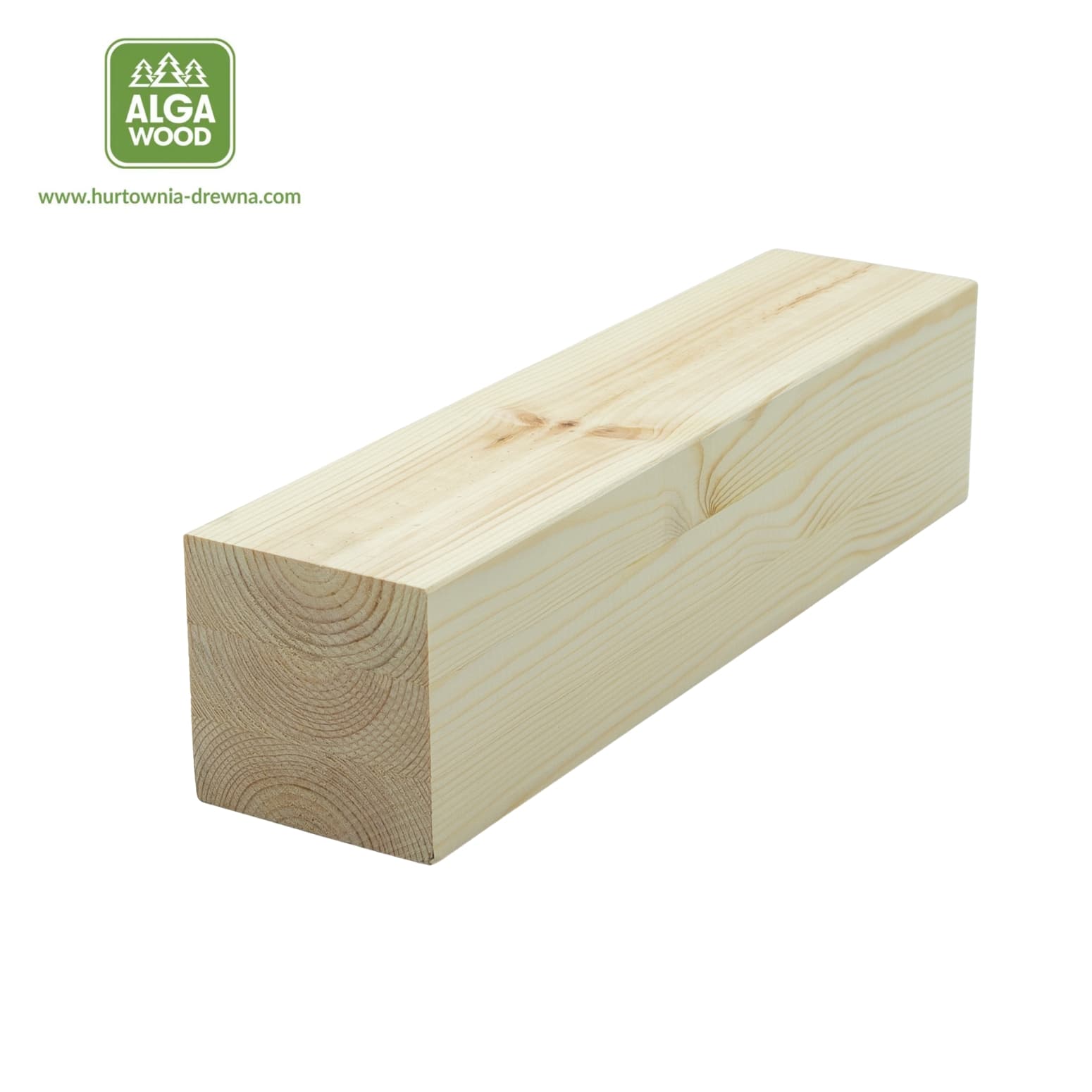 Scandinavian pine 94×94, glued squares, class A