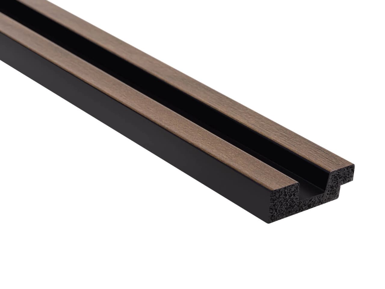 Left end of slats Dark Oak – D1LM108L