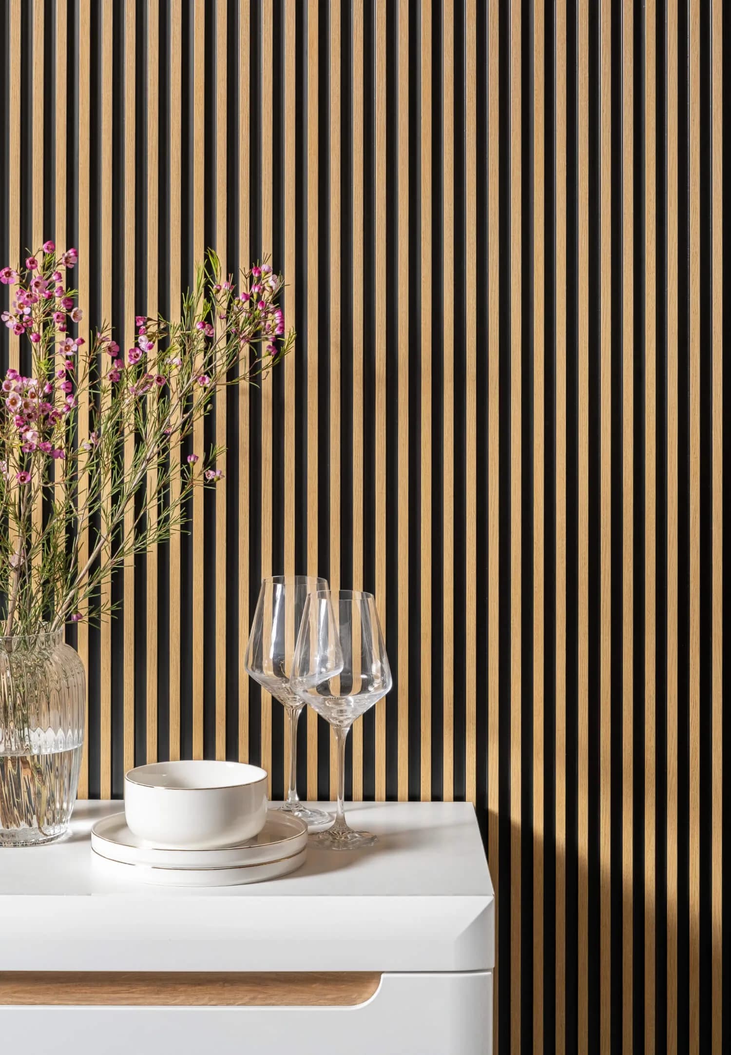 Lamelle chêne naturel en polymère – D1LM200
