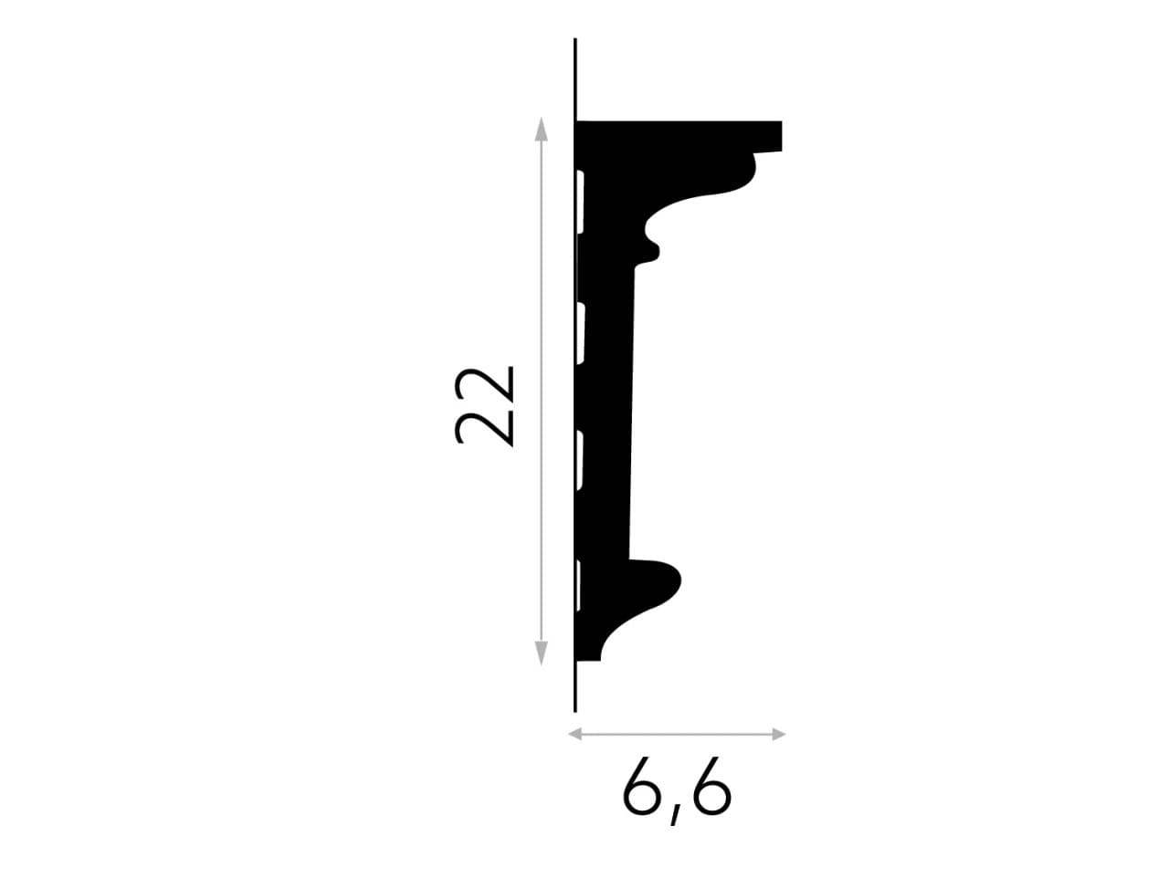 Bandeau mural en polymère – D1ML195