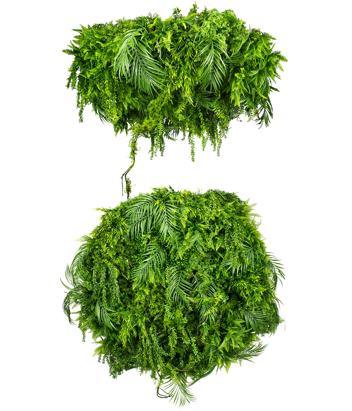 Plafond suspendu Sway vert 100 cm – Green Designers