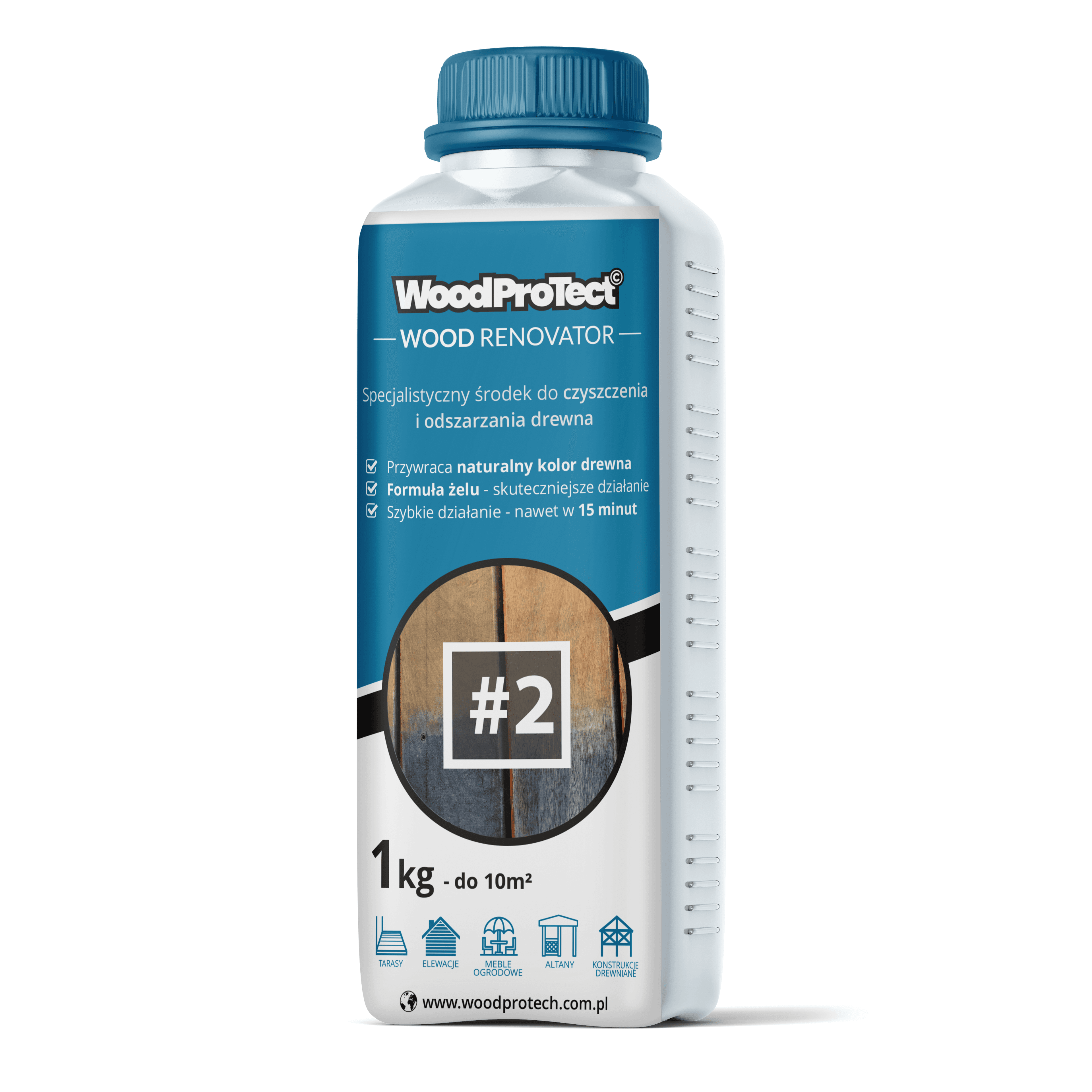 WoodProTect – Gel dégraissant pour bois 1kg