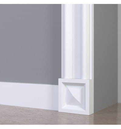 Socle pour Chambranle FS6 forme carrée pour vos Encadrements de Porte