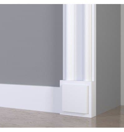 Socle pour Chambranle FS5 forme carrée pour vos Encadrements de Porte