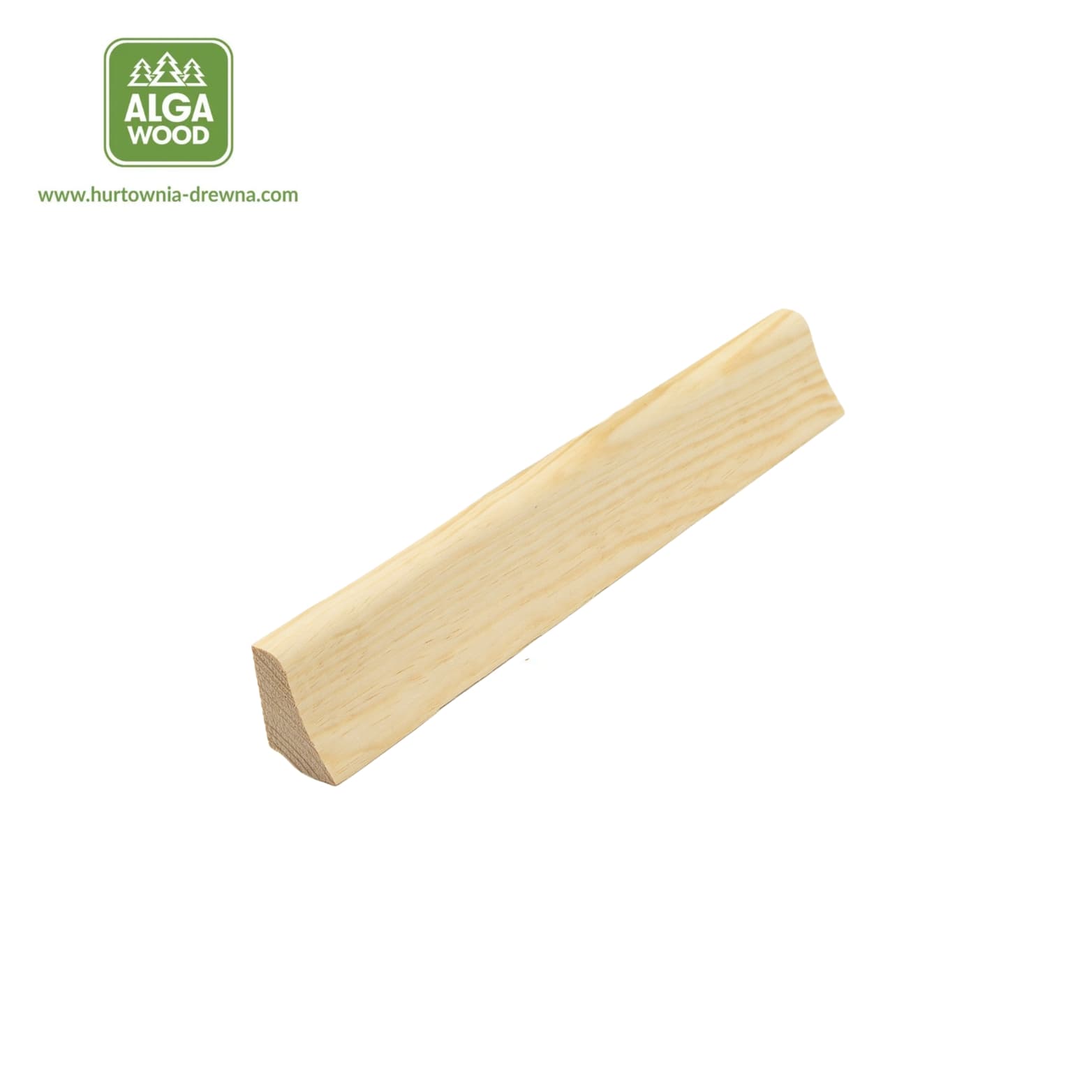 Sockelleiste aus Kiefernholz 30×50