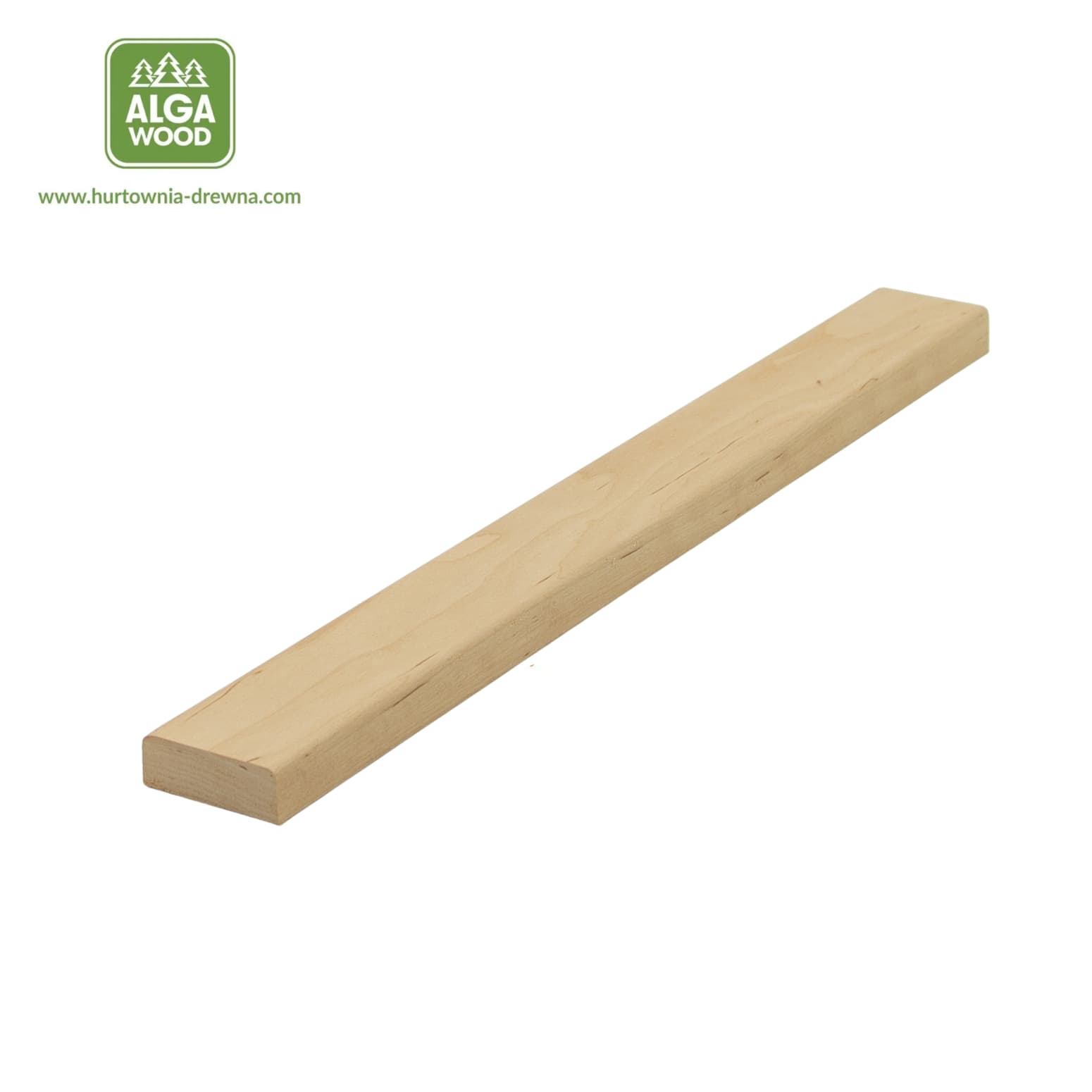 Hobelbrett aus Erle 15×68 S4S Klasse A