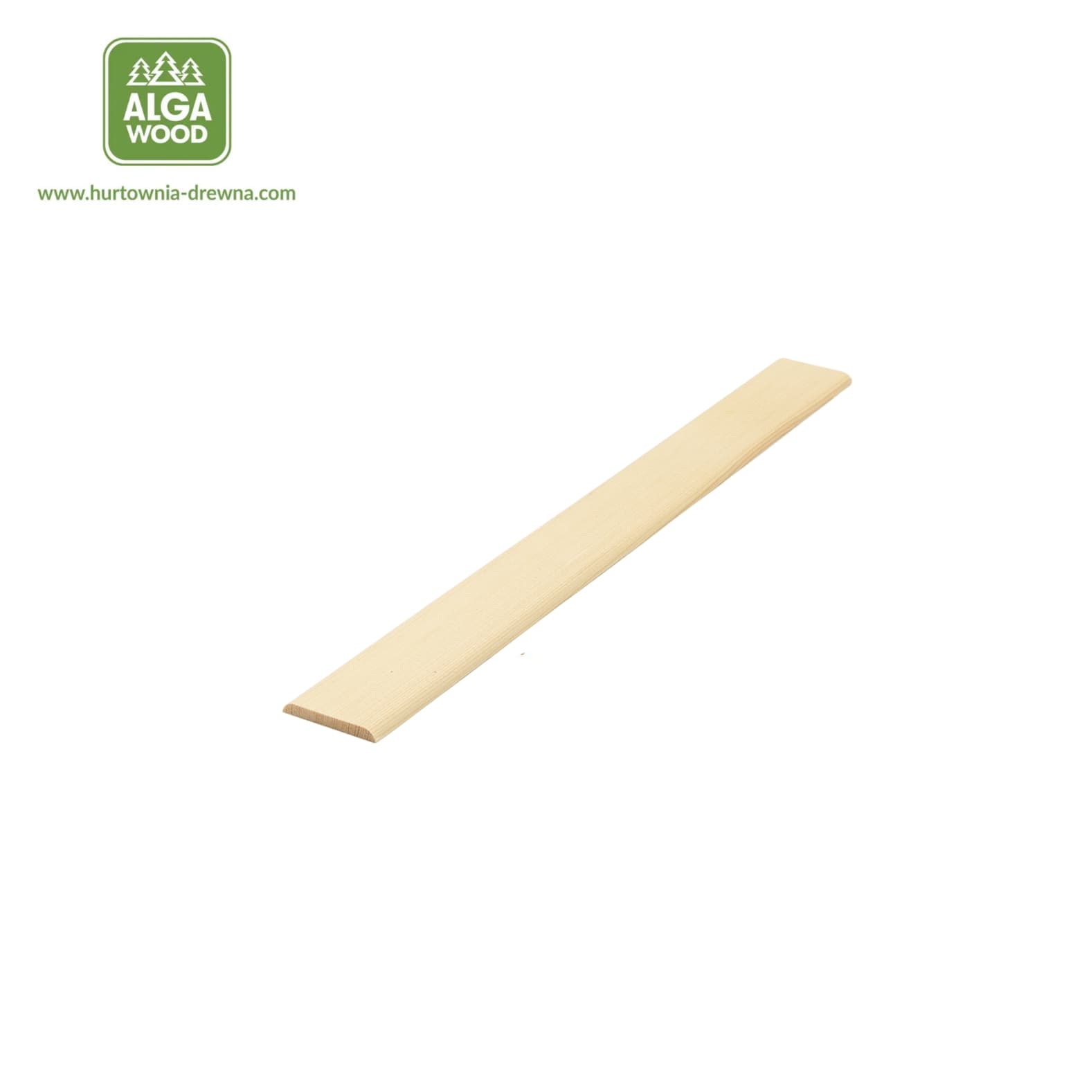 Abdeckstreifen aus Kiefernholz 5×40