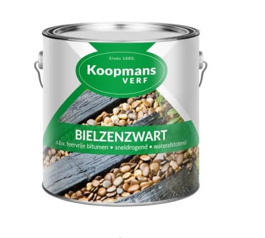 Traitement bitumineux noir pour bois Koopmans 2,5 L