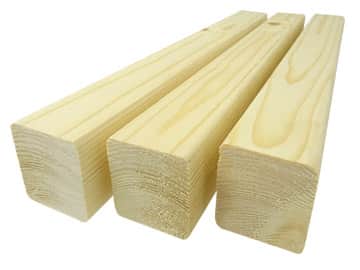 Planed square timber spruce/pine 45×45, class AB