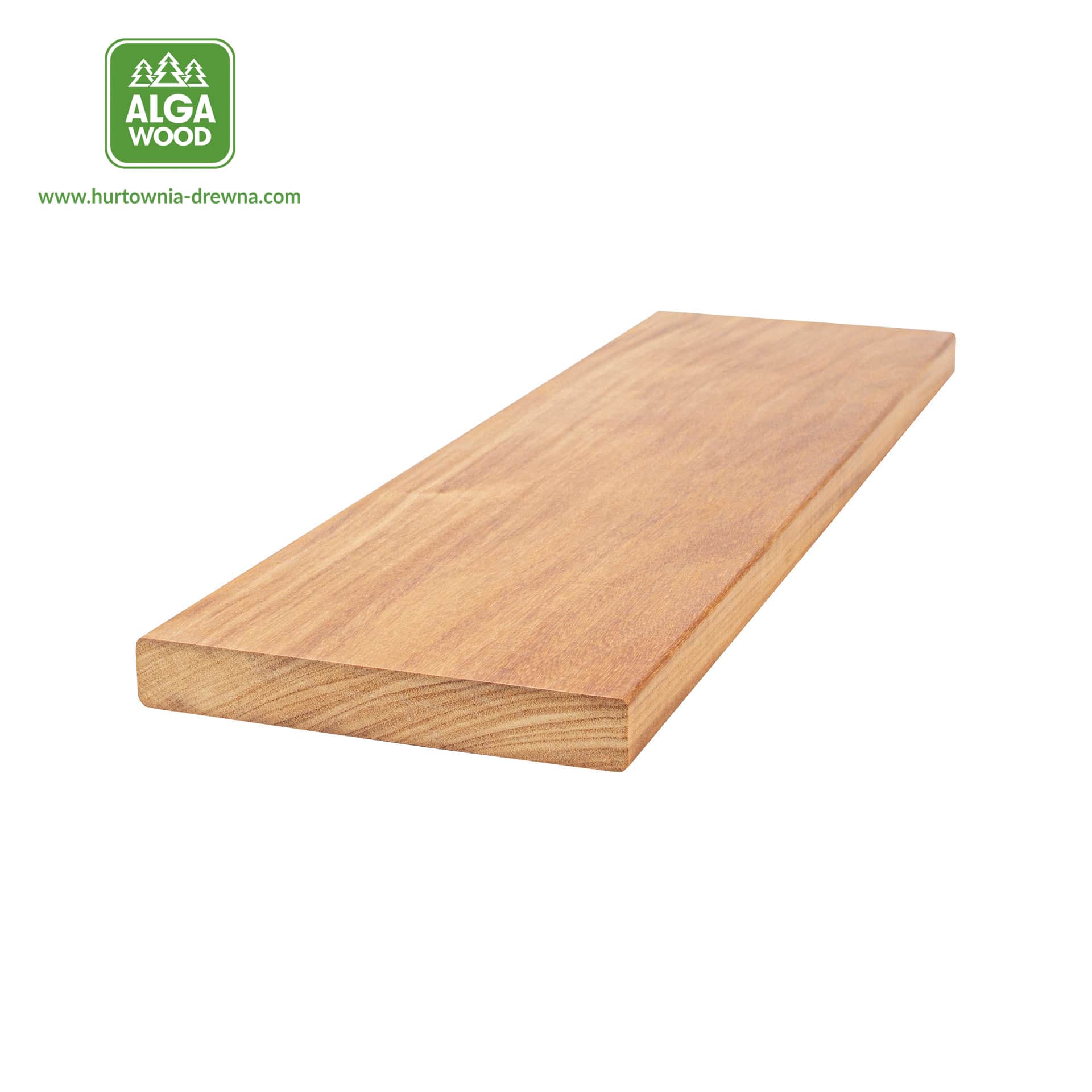 Lame de terrasse Garapa SMOOTH 21×145, classe FAS – AlgaWood