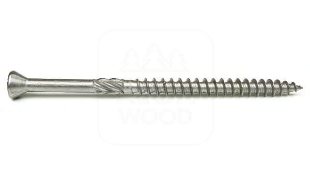 Vis à bois en acier inoxydable C2 (AISI 410) 5 × 5 cm TORX 25 – 200 pièces