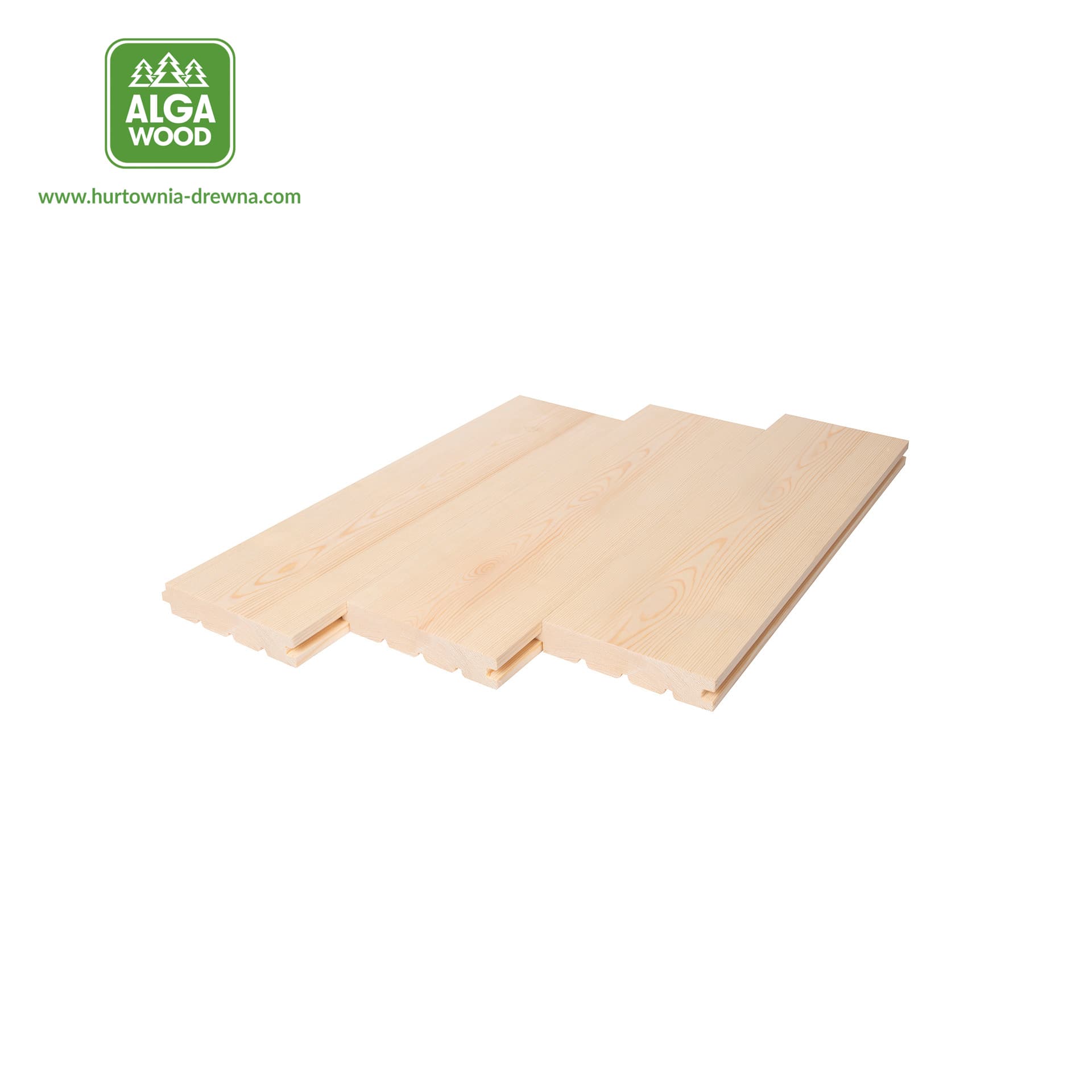 28×146 Epicéa/Pin FLOOR rainure et languette classe C – AlgaWood