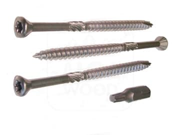 Stainless steel wood screws AISI 410 5 x 7 cm TORX 25 – Pack of 200 pieces