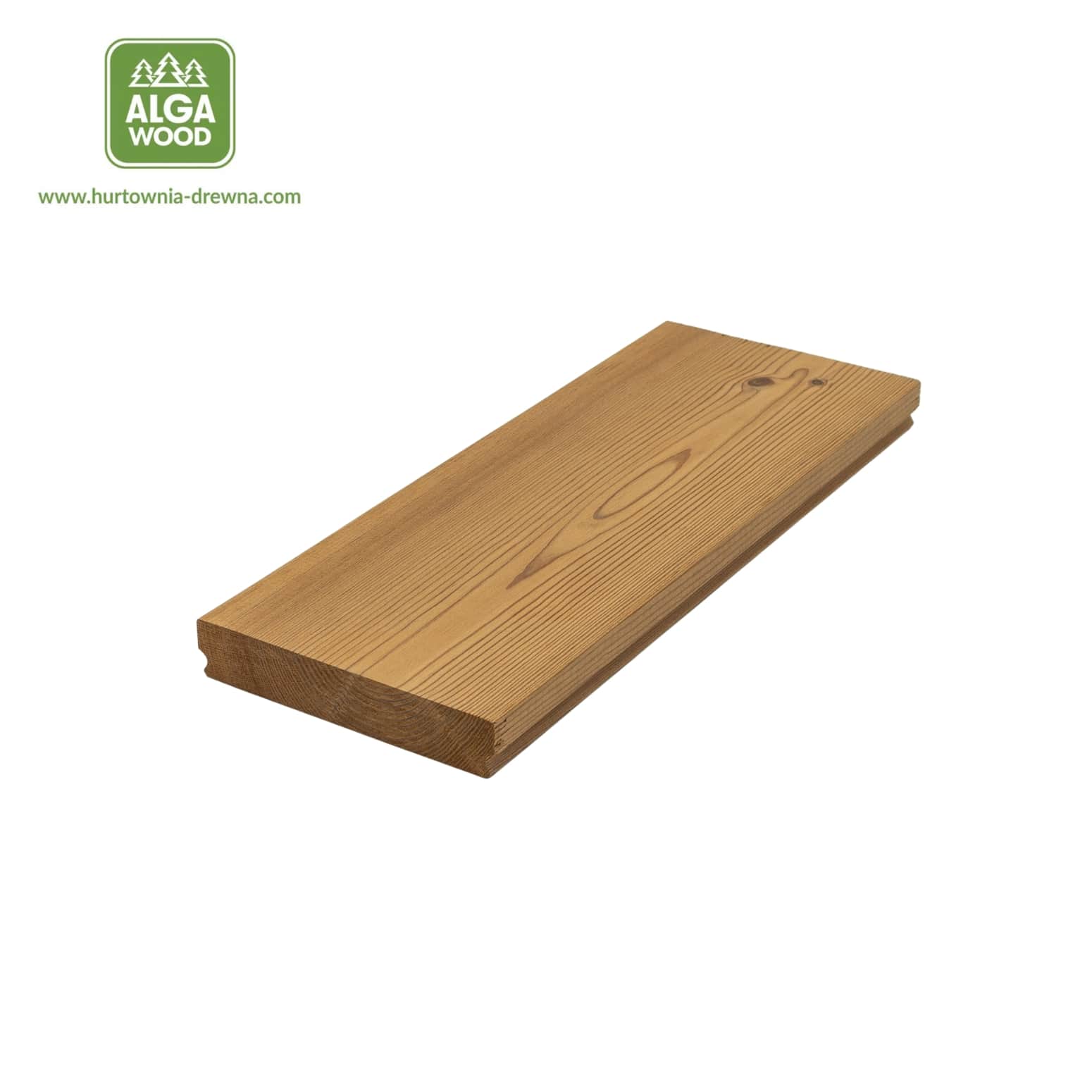 Brushed Thermo Sosna panel 26×140 BROfix class AB – hidden installation
