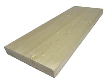 Siberian spruce planed board 28×146 S4S class AB