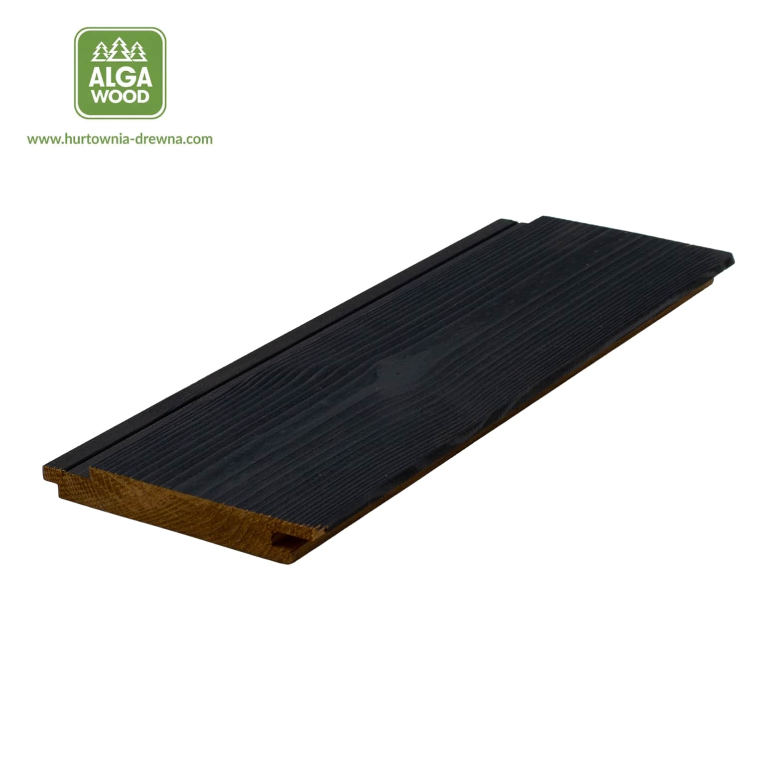 Planche brossée Thermo Sosna 19×140 UTS+ SPECIAL BLACK classe AB