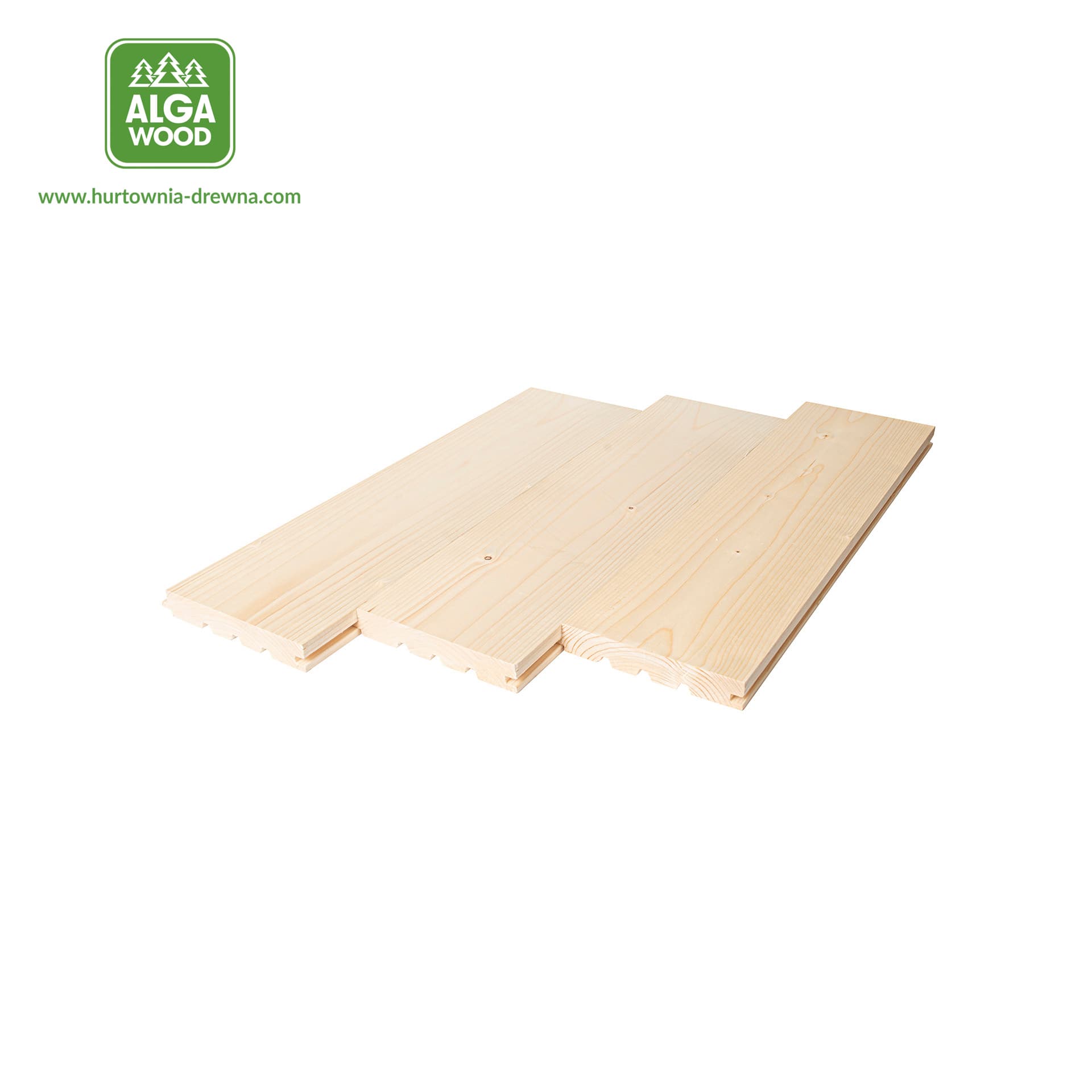 24×146 épicéa scandinave FLOOR à rainure et languette classe AB – AlgaWood