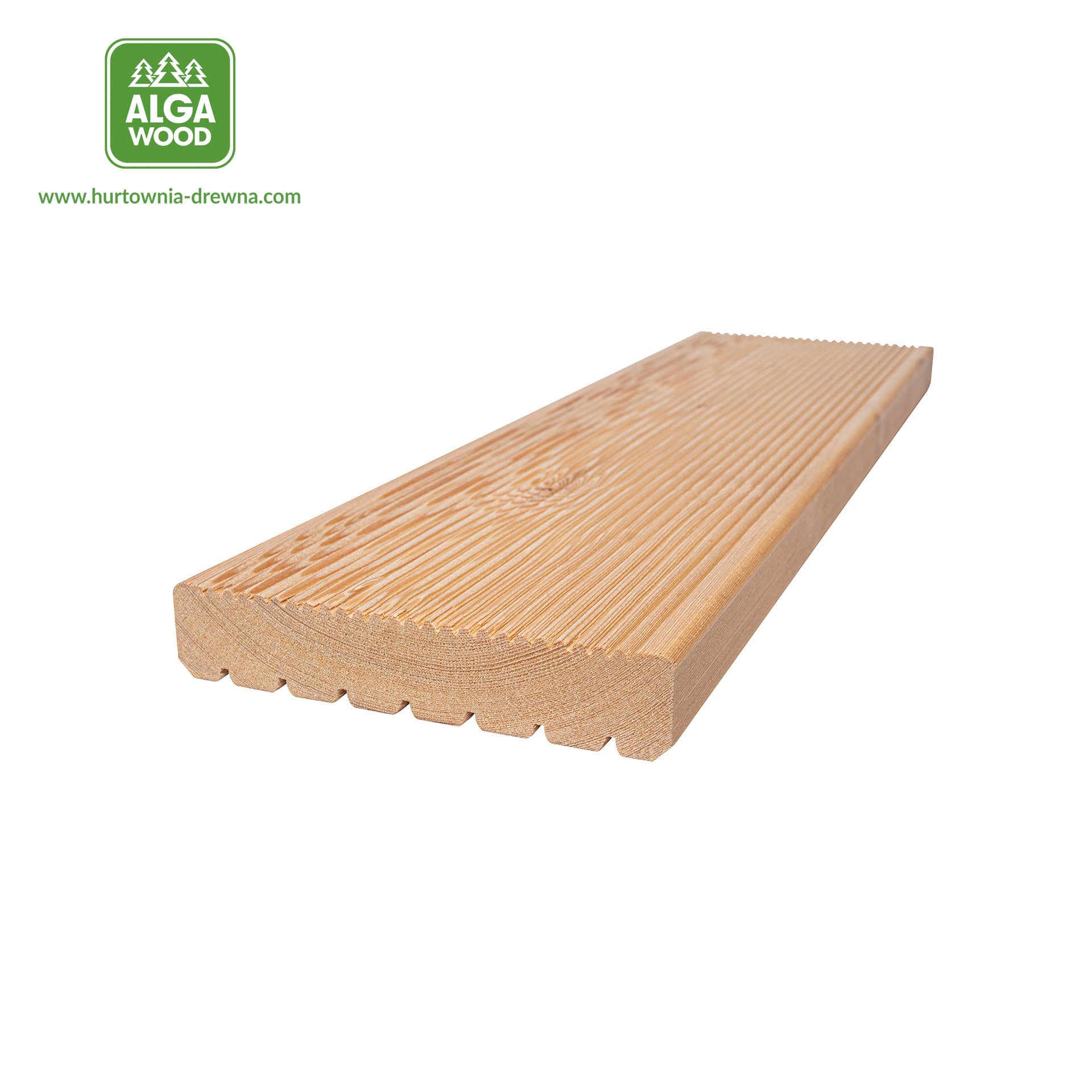 Grooved board Siberian Larch 27×142 class AB (2.0m-2.7m)