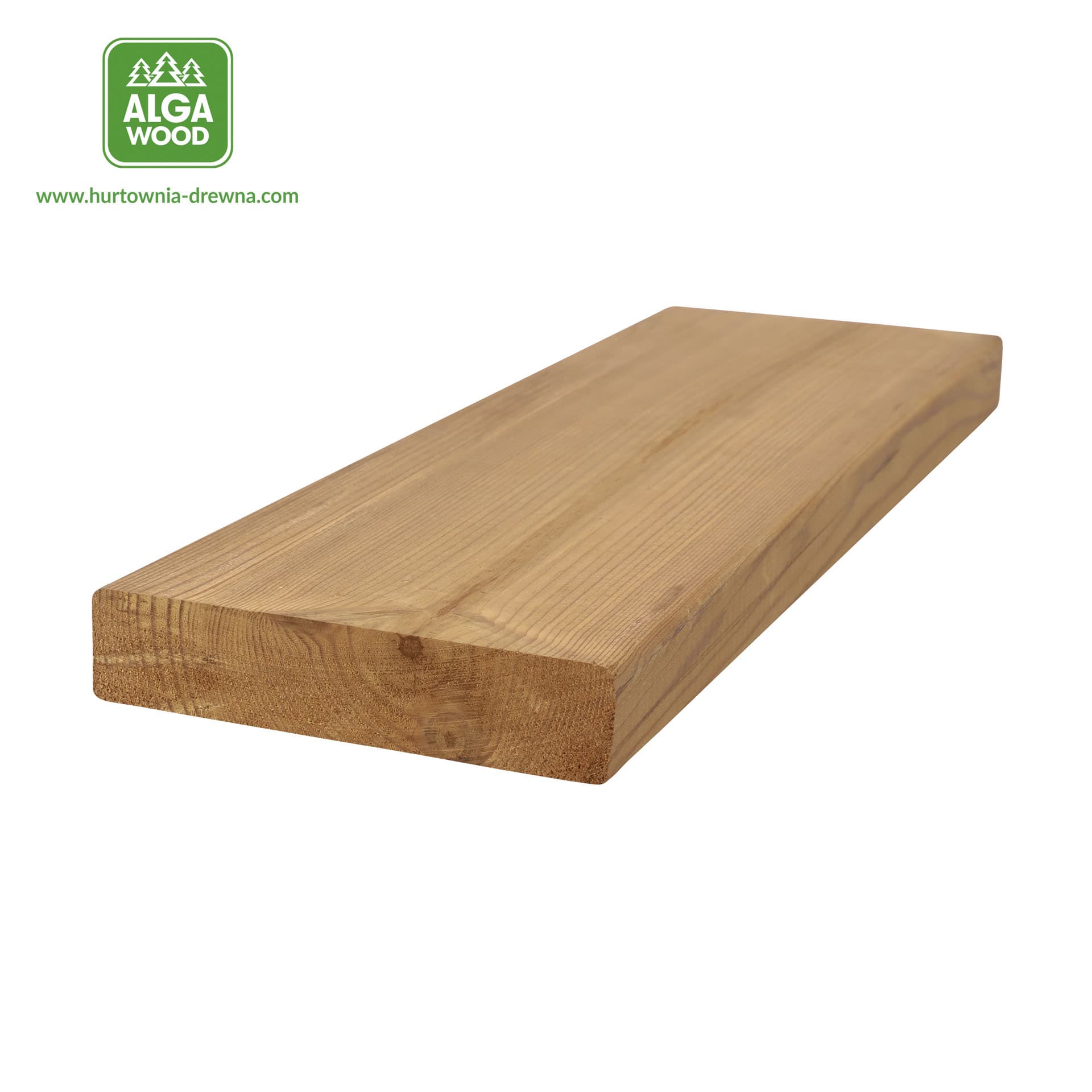 Lame de terrasse Thermo Sosna SMOOTH 26×117, classe AB – AlgaWood