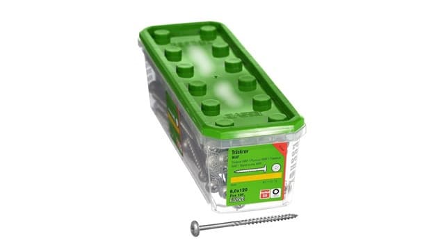 Vite ESSVE WAF Corsseal 6 × 12 cm in acciaio C1 TX30, confezione da 50 pezzi