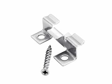Composite fixing clip + screw for WPC 4DECK decking – 100 pieces