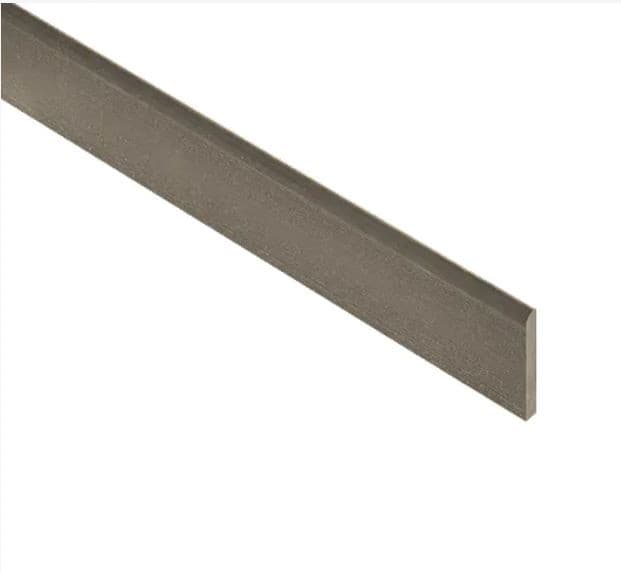 HARTIKA grooved composite skirting 1 × 7.5 cm x 4 m
